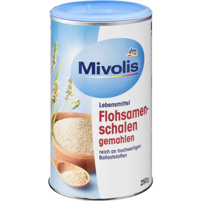 Mivolis Gemalen Psylliumschillen 250 g