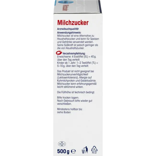 Mivolis Melksuiker 0.5 kg