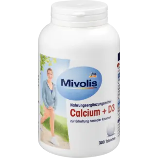 Mivolis Mivolis Calcium + D3 Tabletten, 300 St.