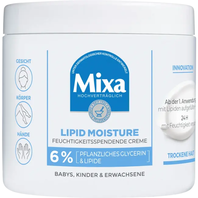 Mixa Verzorgingscrème Lipid Moisture 400ml