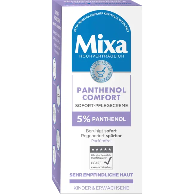 Mixa Verzorgingscrème Panthenol Comfort 50ml