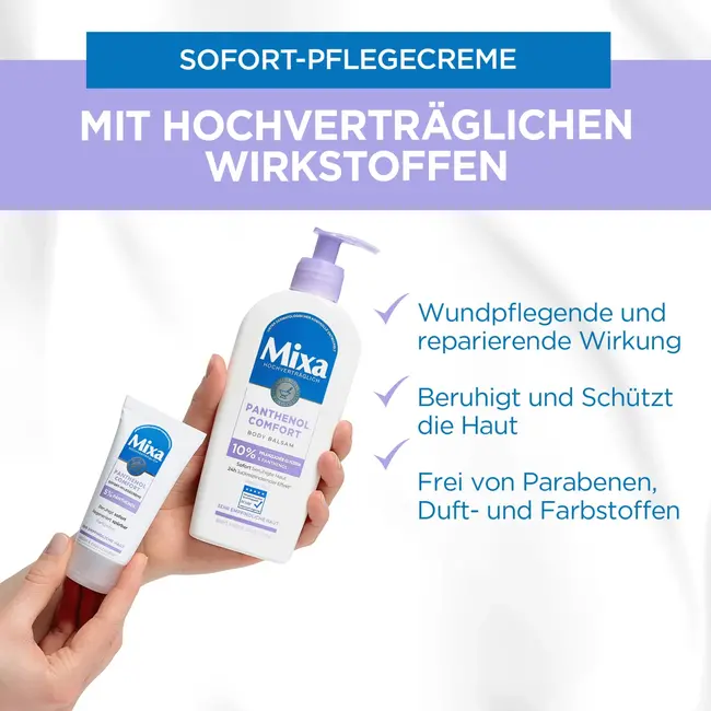 Mixa Verzorgingscrème Panthenol Comfort 50ml