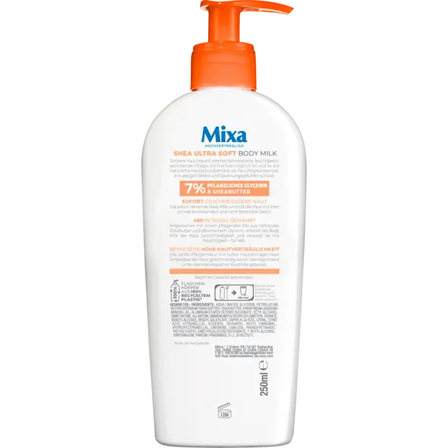 Mixa Body Milk Shea Ultra Soft 250ml