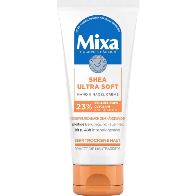 Mixa Hand- & Nagelcrème Shea Ultra Soft Met Glycerine 100ml