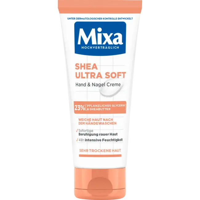 Mixa Hand- & Nagelcrème Shea Ultra Soft Met Glycerine 100ml