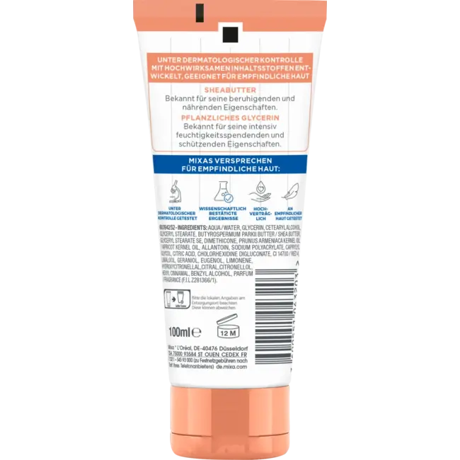 Mixa Hand- & Nagelcrème Shea Ultra Soft Met Glycerine 100ml