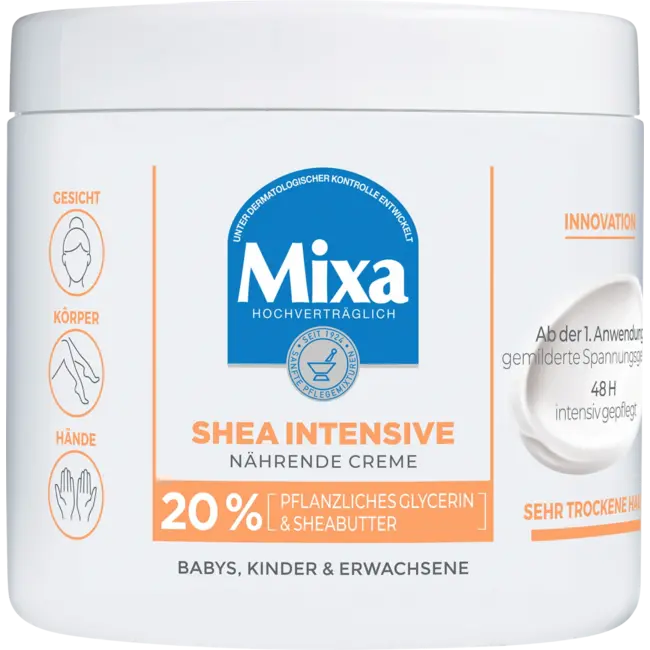 Mixa Verzorgingscrème Shea Intensive 400ml