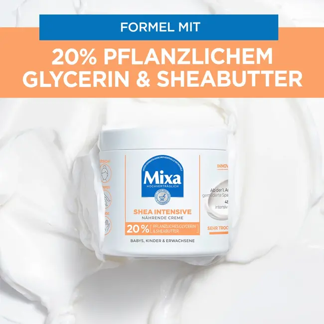 Mixa Verzorgingscrème Shea Intensive 400ml