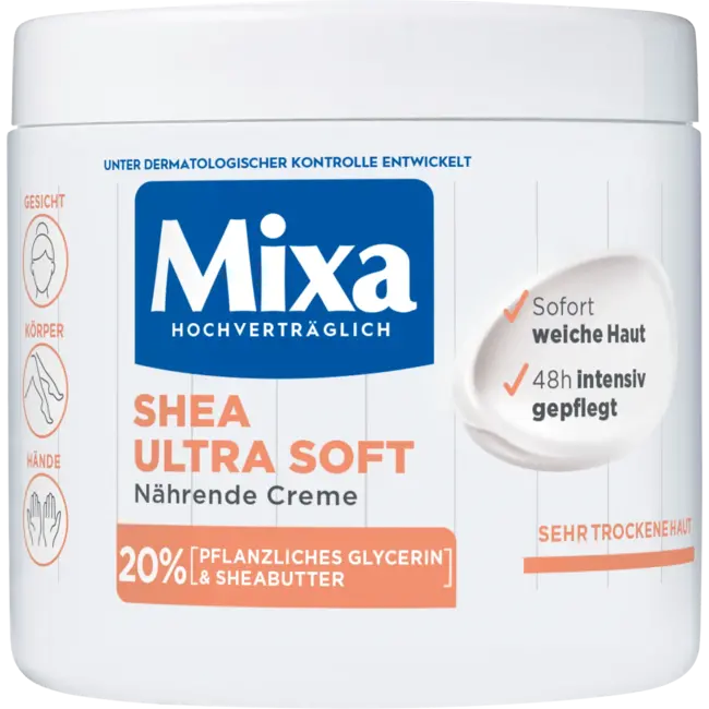 Mixa Verzorgingscrème Shea Intensive 400ml