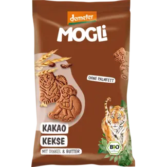 MOGLi MOGLi Kinderkoekjes Cacao Spelt & Boter 50g