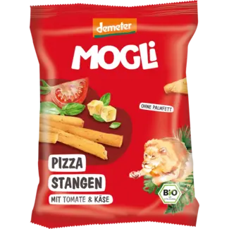 MOGLi MOGLi Kindersnack Pizzastaafjes Tomaat & Kaas