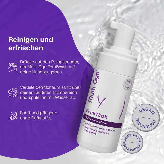 Multi-Gyn Intieme Verzorging Wasschuim Femiwash 100 ml