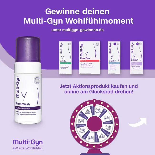 Multi-Gyn Intieme Verzorging Wasschuim Femiwash 100 ml