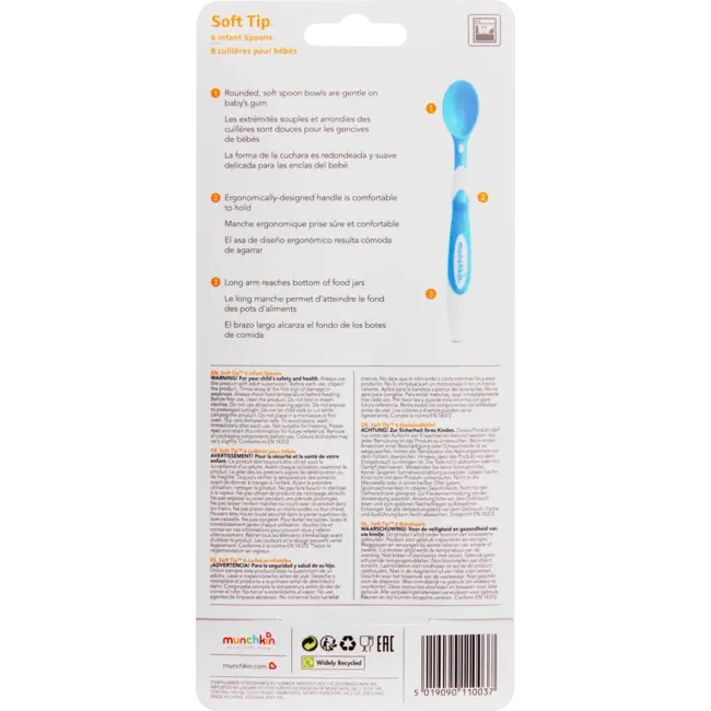 munchkin Babylepel Soft Tip 6 St