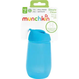 munchkin munchkin Stro Beker Blauw 296 ml