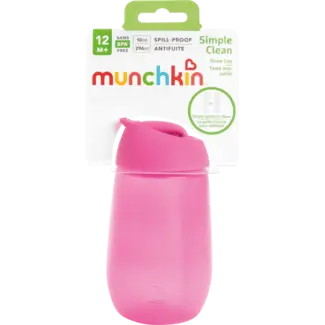 munchkin munchkin Stro Beker Roze, 296 ml