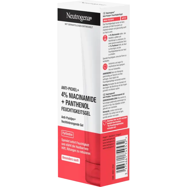 Neutrogena Anti Puistjes Gezichtsgel Niacinamide + Panthenol 50 ml