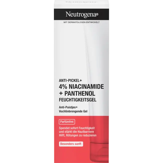 Neutrogena Anti Puistjes Gezichtsgel Niacinamide + Panthenol 50 ml