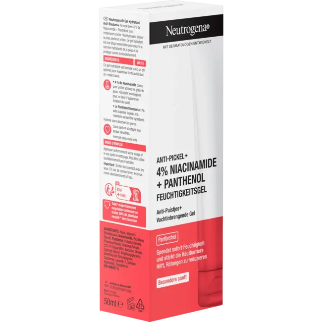 Neutrogena Anti Puistjes Gezichtsgel Niacinamide + Panthenol 50 ml