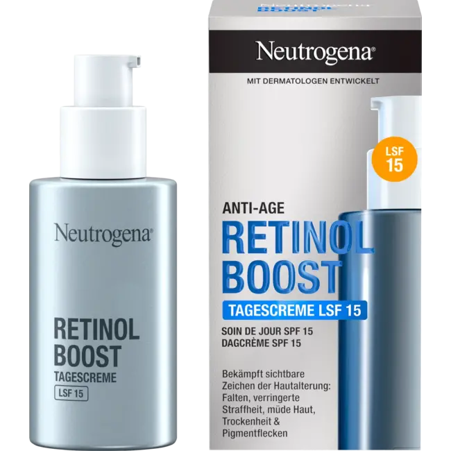 Neutrogena Anti Age Gesichtscreme Retinol Boost LSF 15 50 ml