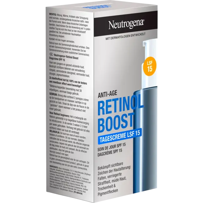 Neutrogena Anti Age Gesichtscreme Retinol Boost LSF 15 50 ml