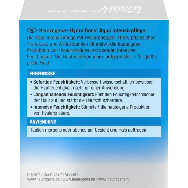 Neutrogena Gezichtscrème Hydro Boost Aqua Intensief 50 ml