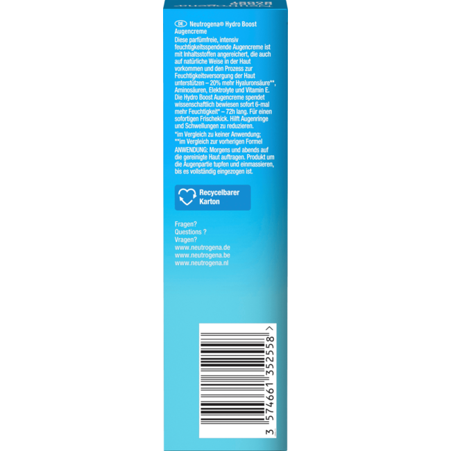 Neutrogena Oogcreme Gel Hydro Boost 15 ml