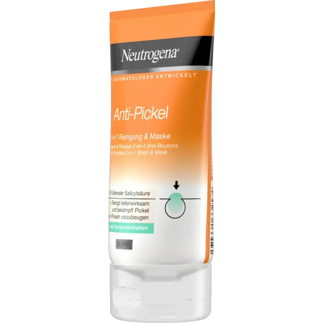 Neutrogena Anti-puistjes Gezichtsmasker 2in1 150 ml