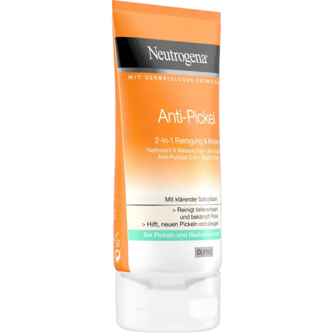 Neutrogena Anti-puistjes Gezichtsmasker 2in1 150 ml