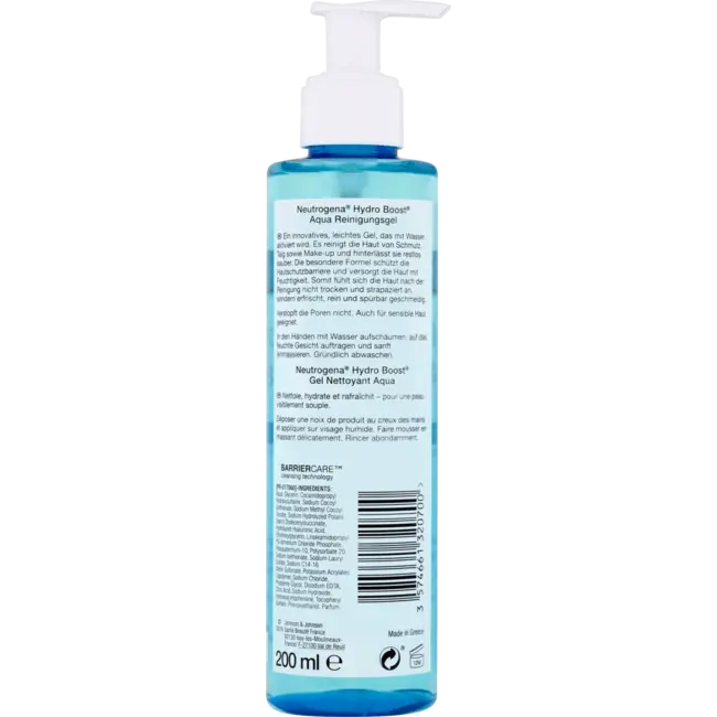 Neutrogena Reinigingsgel Hydro Boost Aqua 200 ml
