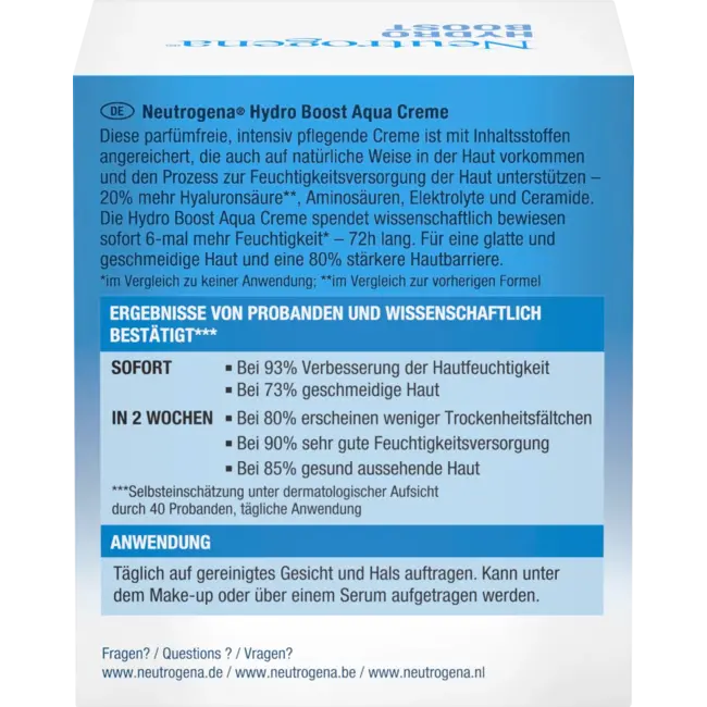 Neutrogena Gezichtscrème Hydro Boost Aqua 50 ml