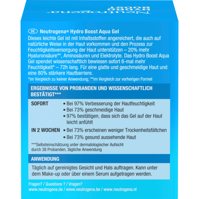 Neutrogena Gezichtsgel Hydro Boost Aqua 50 ml