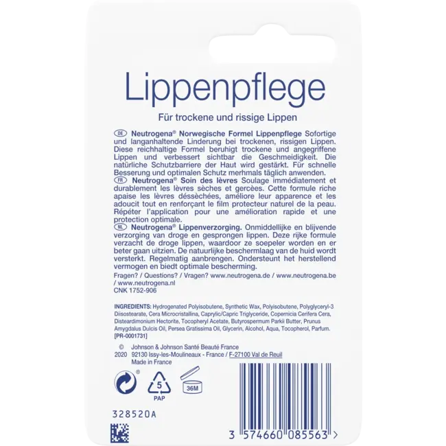 Neutrogena Lippenverzorging Noorse Formule 4.8 g