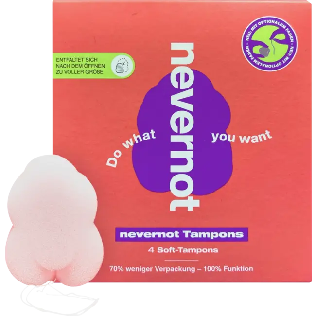 nevernot Zachte Tampons 4 St