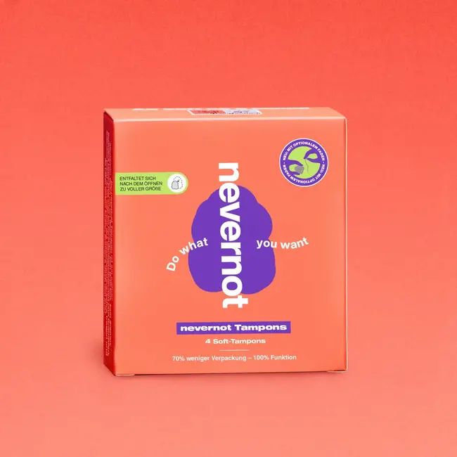 nevernot Zachte Tampons 4 St