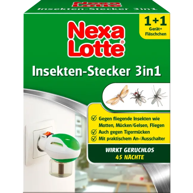 Nexa Lotte Insectenstekker 3in1 1 St