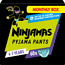 Ninjamas Pyjamapants Voor Jongens 4-7 Jaar, Maandbox 60 St