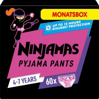 Ninjamas Ninjamas Pyjamapants Meisjes 4-7 Jaar, Maandbox