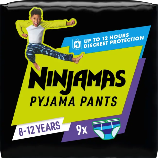 Ninjamas Pyjama pants Jongens 8-12 Jaar 9 St