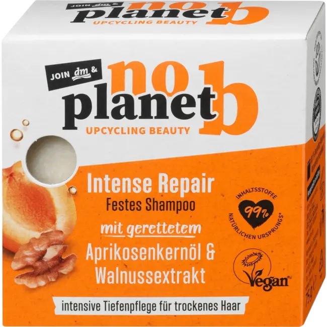 no planet b Festes Shampoo Intens Reparatie 75 g