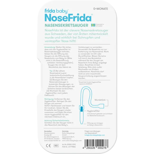 Nosefrida Neuscircuit Ogen 1 St