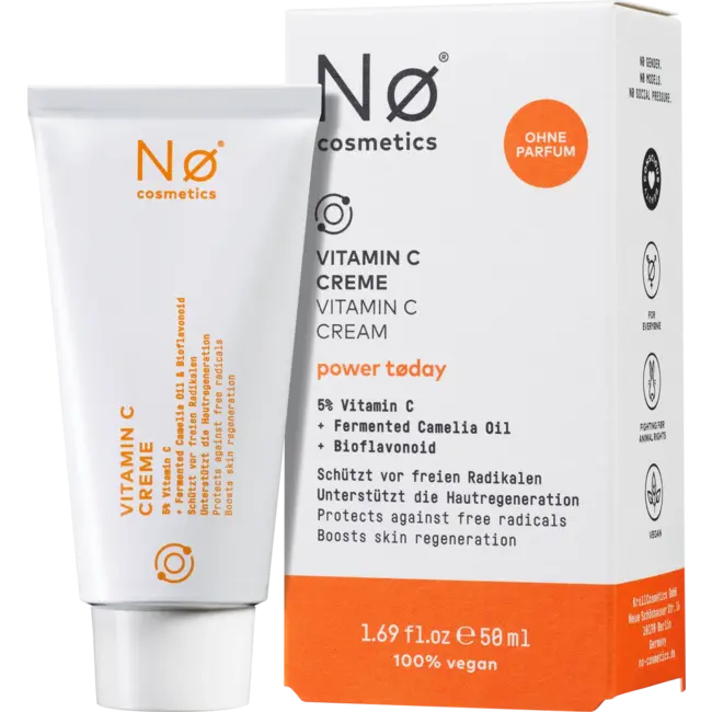 Nø Cosmetics Gezichtscrème Vitamine C 50 ml