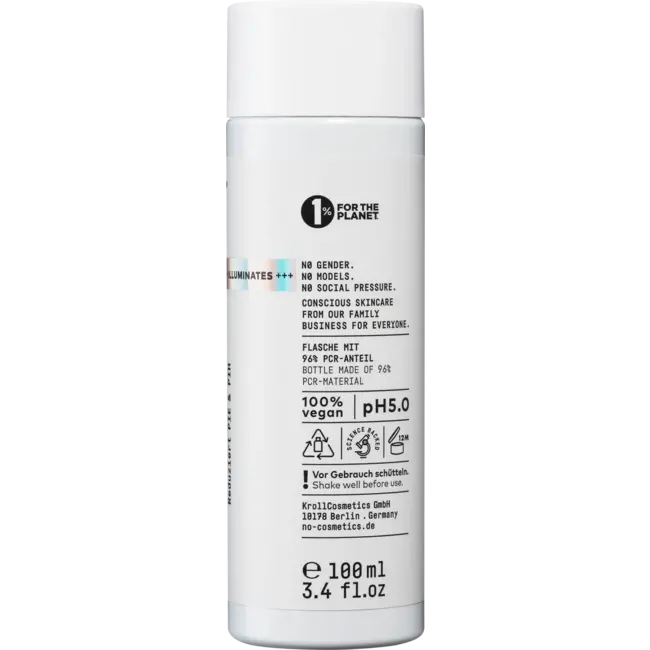 Nø Cosmetics Gezichtswater Liquid Illuminator 100 ml