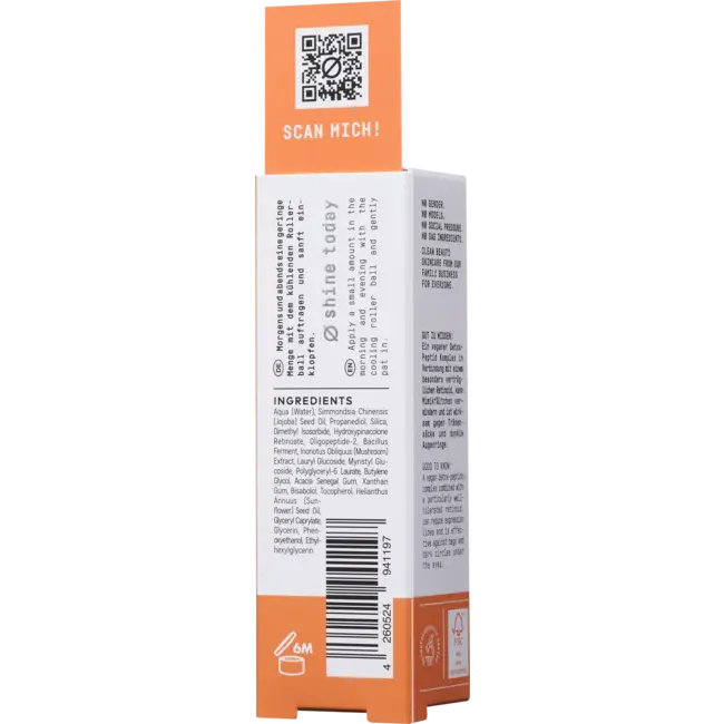 Nø Cosmetics Ogen Roll-on Shine Today Retinoid 10 ml