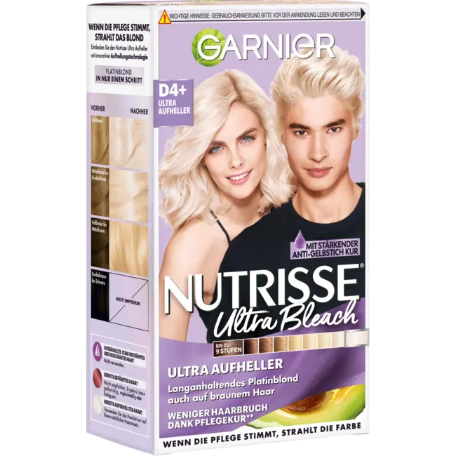 Garnier Nutrisse Haare Aufheller Ultra Bleach D4+ 1 St