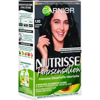 Garnier Nutrisse Garnier Nutrisse Haarverf Kleurensensatie 1.10 Zwart