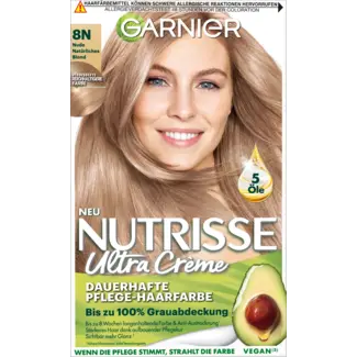 Garnier Nutrisse Garnier Nutrisse Haarverf 8N Nude Natuurlijk Blond