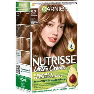 Garnier Nutrisse Garnier Nutrisse Haarverf 6.3 Donker Goudblond