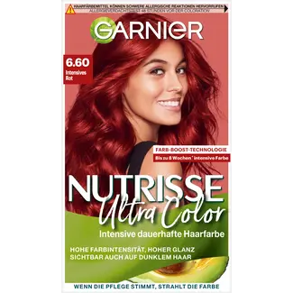 Garnier Nutrisse Garnier Nutrisse Haarverf Kleurensensatie 6.60 Intens Rood