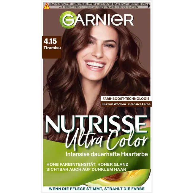 Garnier Nutrisse Haarverf Farbsensation 4.15 Tiramisu Bruin 1 St